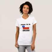 Stolz, CHILENISCH zu sein T-Shirt (Vorne ganz)