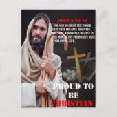 Stolz Christlich Postkarte (Vorderseite)