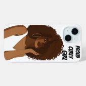 STOLZ CURLY GIRL Case-Mate iPhone HÜLLE (Rückseite (Horizontal))