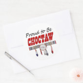 Stolz darauf, ausgewählt zu sein Decals oder Aufkl Runder Aufkleber (Umschlag)