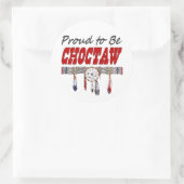 Stolz darauf, ausgewählt zu sein Decals oder Aufkl Runder Aufkleber (Tasche)