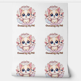 Stolz darauf, dass mein Haustier Niedliche Welpe b Tapete