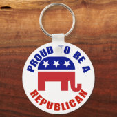 Stolz darauf, ein republikanisches Original zu sei Schlüsselanhänger (Vorderseite)