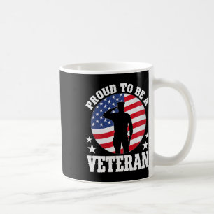 Stolz darauf, ein Veteran des US-Militärdienstes z Kaffeetasse