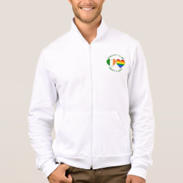 Stolz darauf, irisch und schwulenherzig zu sein hoodie