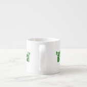 Stolz darauf, irisch zu sein espressotasse (Rückseite)