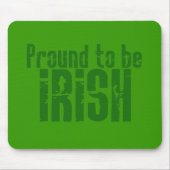 Stolz darauf, irisch zu sein mousepad (Vorne)