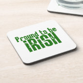 Stolz darauf, irisch zu sein untersetzer (Linke Seite)
