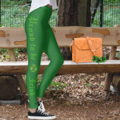 Stolz darauf, irisches St. Patrick's Day Green Kle Leggings