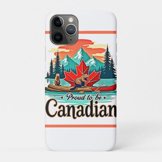 Stolz darauf, Kanadier zu sein Case-Mate iPhone Hülle (Rückseite)