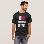 Stolz darauf, Katar zu sein T-Shirt (Vorne ganz)