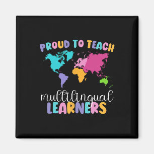 Stolz darauf, mehrsprachige Lerner Esl Englisch zu Magnet