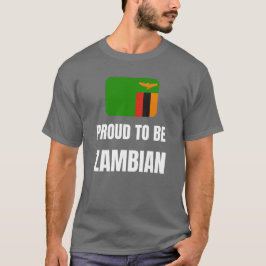 Stolz darauf, Sambia zu sein T-Shirt