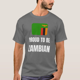 Stolz darauf, Sambia zu sein T-Shirt