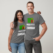 Stolz darauf, Sambia zu sein T-Shirt (Unisex)