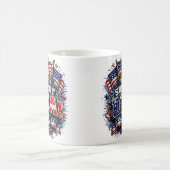 STOLZ, DAS USA-Soccer-Team zu unterstützen | Ameri Kaffeetasse (Mittel)