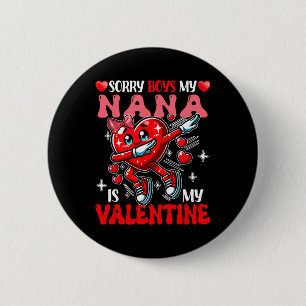 Stolz, dass meine Nana mein Valentinstag-Dabbing-H Button