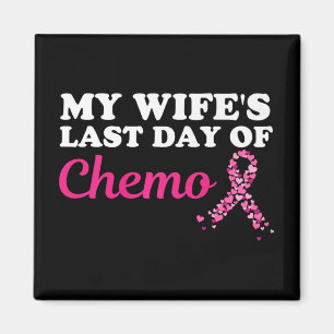 Stolz den letzten Tag des Chemo-Krebses meiner Ehe Magnet
