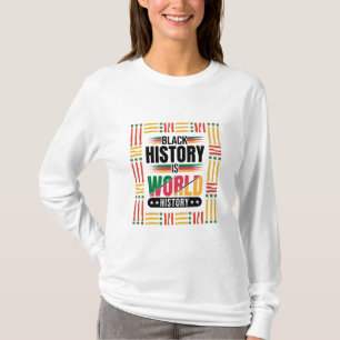 Stolz der Afroamerikaner aus der Junitelste T-Shirt