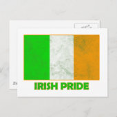 Stolz der Iren Postkarte (Vorne/Hinten)