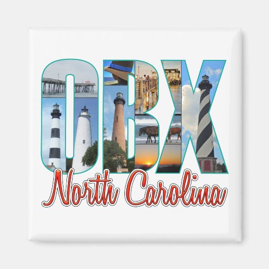 Stolz der OBX-Orte Magnet (Vorne)