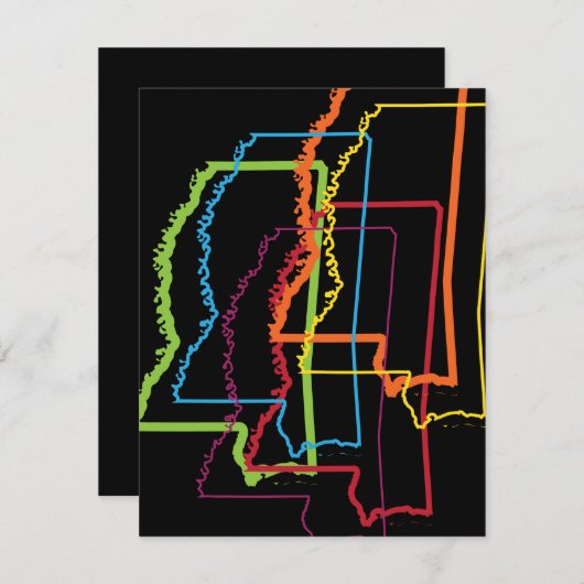 Stolz der Rakete Einladung (Vorne/Hinten)