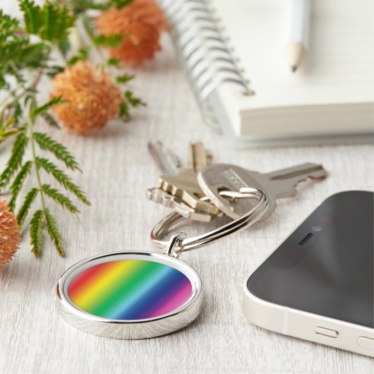 Stolz der Regenbogenfarben - Schlüsselanhänger (Seite)