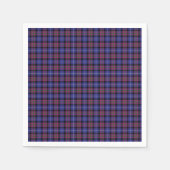 Stolz der schottischen Mode Tartan Serviette (Vorderseite)