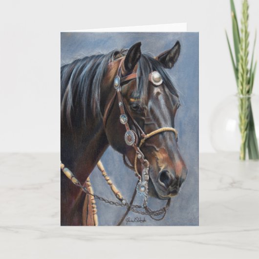 Stolz der Vaquero Card Dankeskarte (Vorderseite)