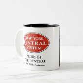 Stolz des Central Mug Zweifarbige Tasse (Vorderseite Links)