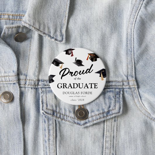 Stolz des Graduate-Abschlusses Button (Beispiel)