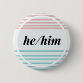 Stolz des He/Him Button (Vorderseite)