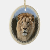 Stolz des Löwes Keramikornament (Rechts)