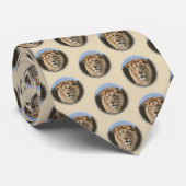 Stolz des Löwes Krawatte (Gerollt)