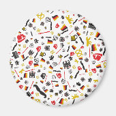 Stolz Deutschlands Magnet (Vorne)