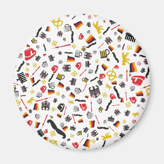 Stolz Deutschlands Magnet (Vorne)