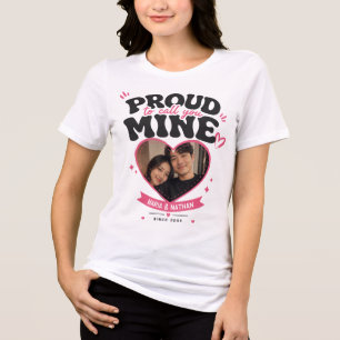 Stolz, dich mein zu nennen, individuell Tri-Blend shirt