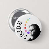 Stolz - Die Regenbogenbotschaft Button (Vorne & Hinten)