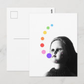 Stolz - Die Regenbogenbotschaft Postkarte (Vorne/Hinten)