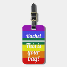 Stolz Dies ist Ihre Tasche Funny Rainbow LBGT