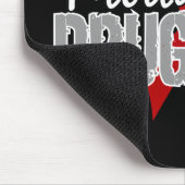 Stolz, Droge zu sein geben Sie frei Mousepad (Ecke)