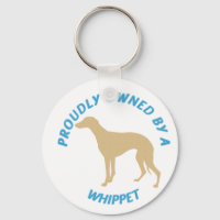 Stolz Eigentum eines Whippets