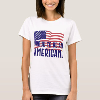 Stolz ein Amerikaner für Männer Frauen Jugend T-Shirt