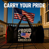 Stolz, ein Amerikaner zu sein Duffle Bag