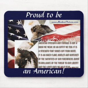 Stolz, ein Amerikaner zu sein! Mousepad