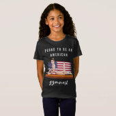 Stolz, ein amerikanischer Gymnast zu sein T-Shirt (Vorne ganz)