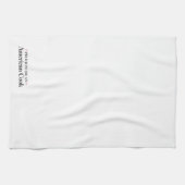 Stolz, ein amerikanischer Koch zu sein Geschirrtuch (Horizontal)