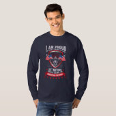 Stolz ein amerikanischer Patriot Mens Long Sleeve T-Shirt (Vorne ganz)