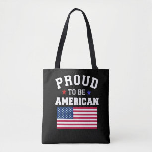 Stolz, ein amerikanischer Patriot zu sein, USA-Fla Tasche