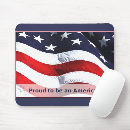 Stolz, ein amerikanisches Mousepad zu sein (Mit Mouse)